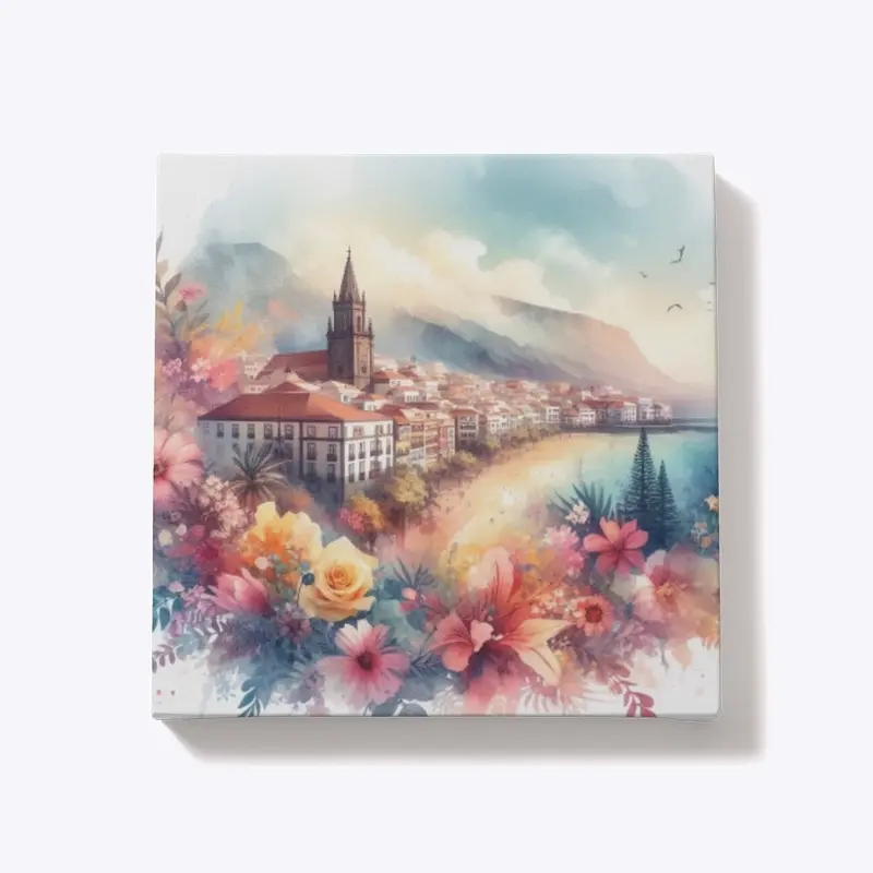 Gran Canaria Square Canvas