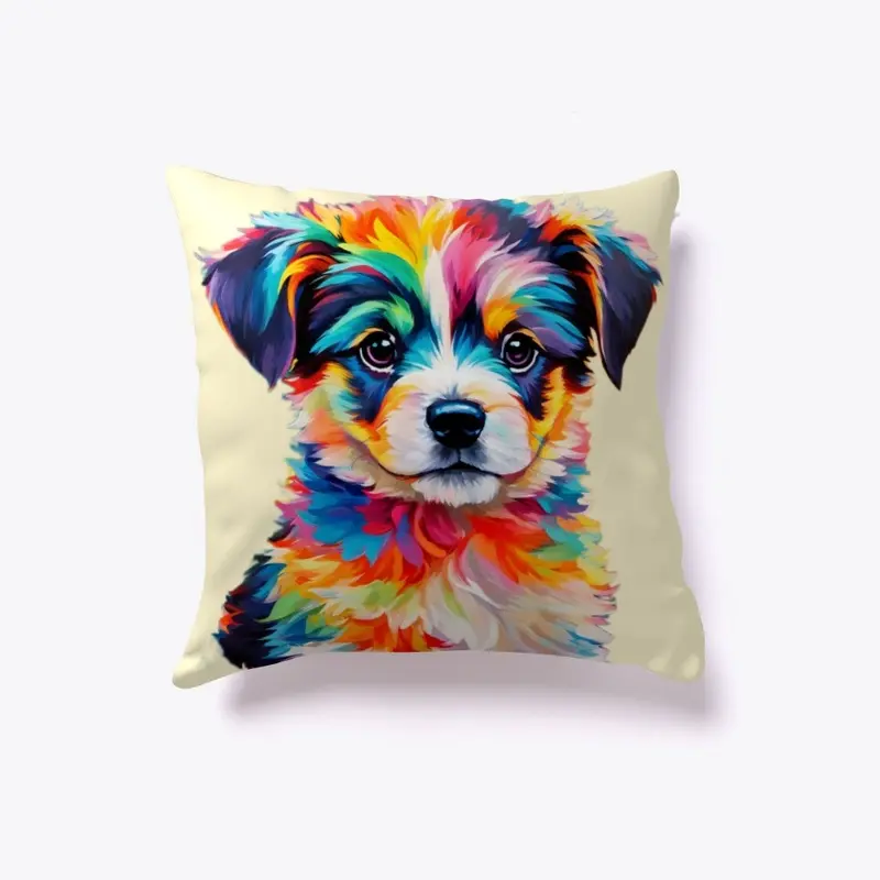 Puppy Chic Indoor Pillow!