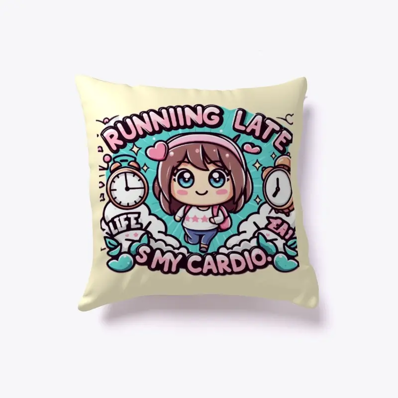 Chic Cardio Pillow: Dream On