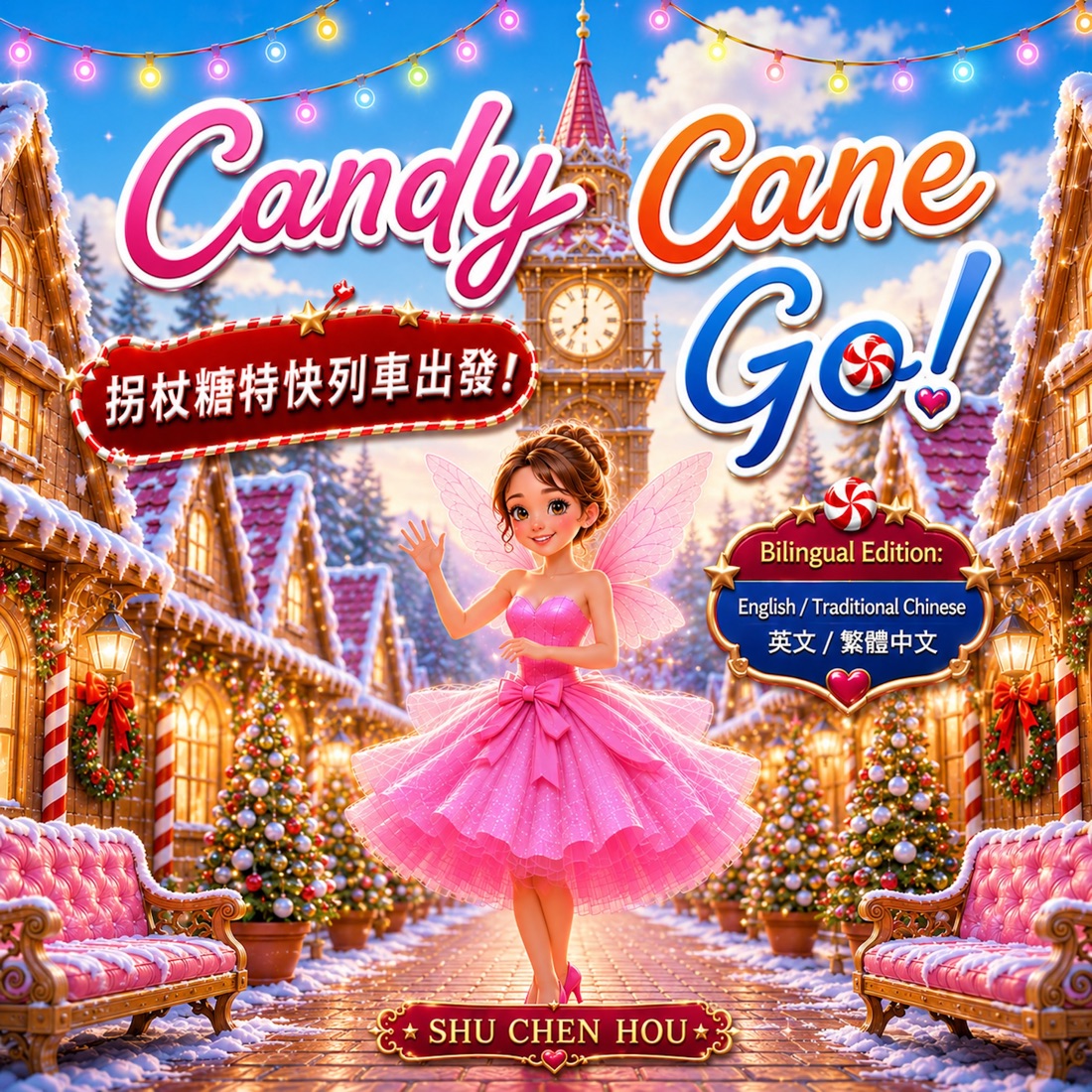 《拐杖糖特快列車出發》封面