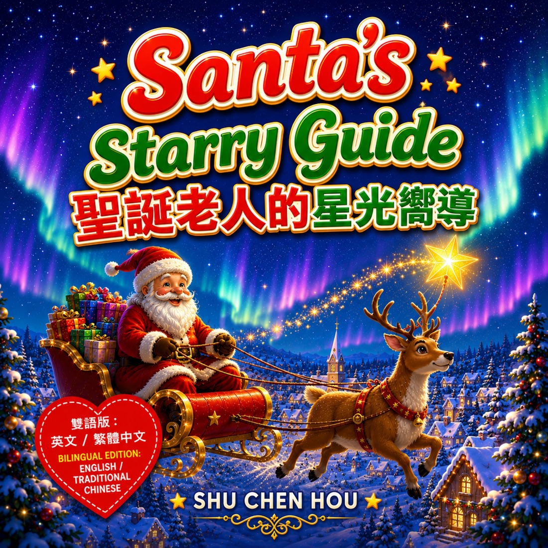 《聖誕老人的星光嚮導》封面
