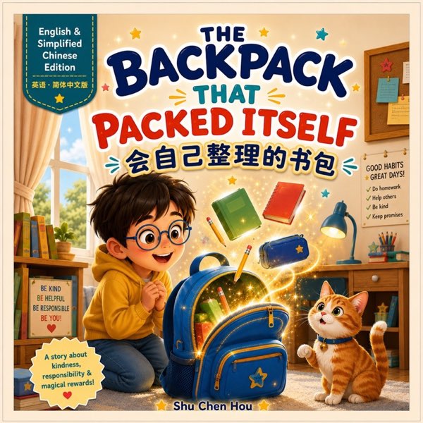 The Backpack That Packed Itself 会自己整理的书包 書封