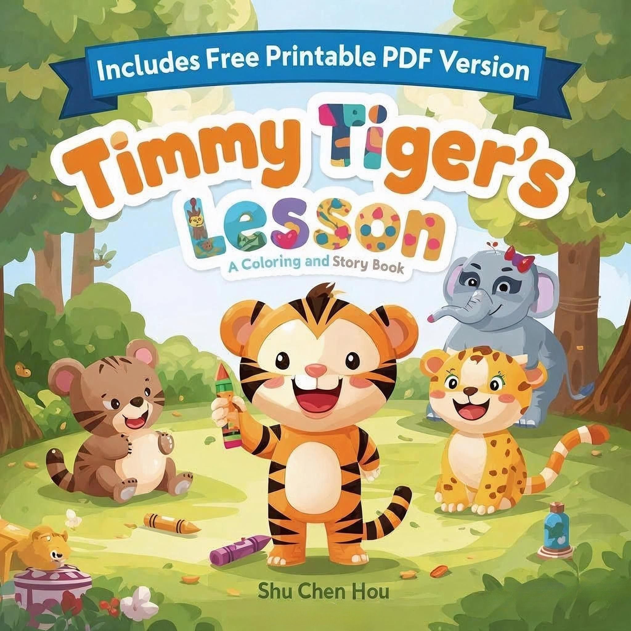 Timmy Tiger’s Lesson 書封