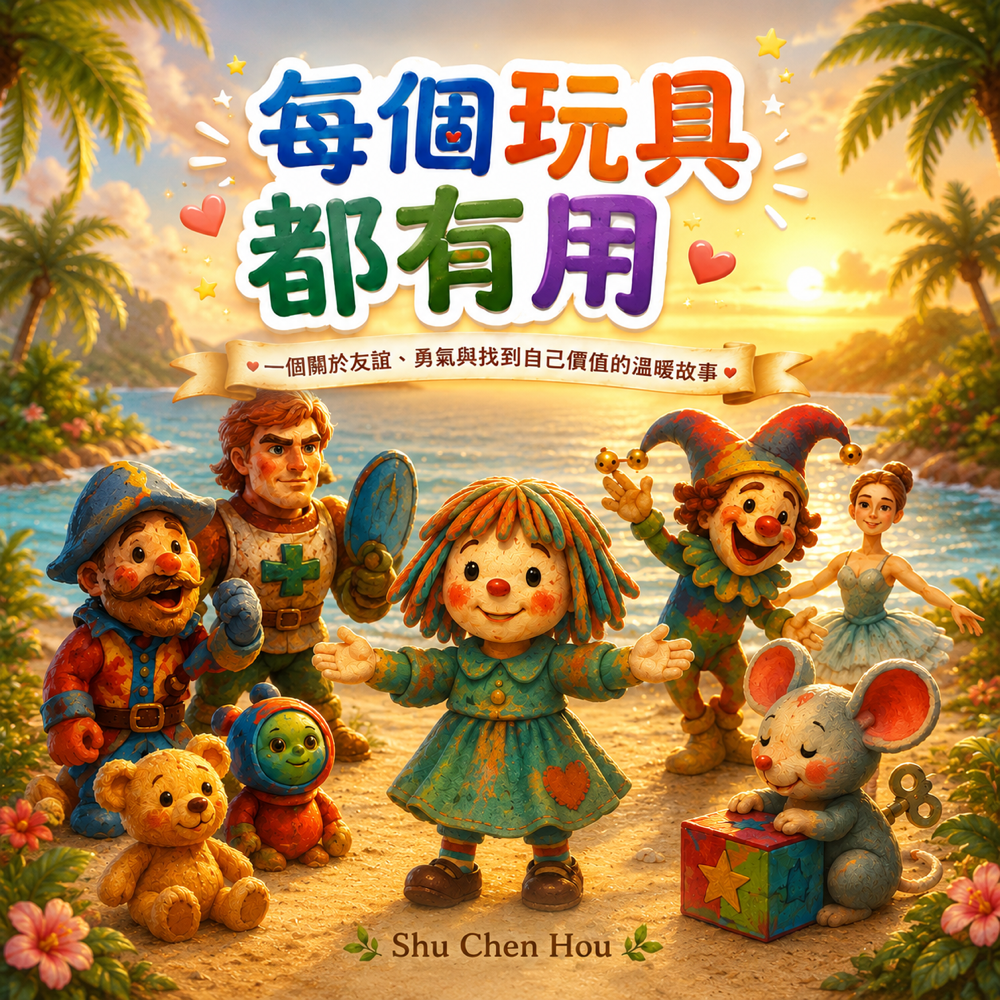 每個玩具都有用封面
