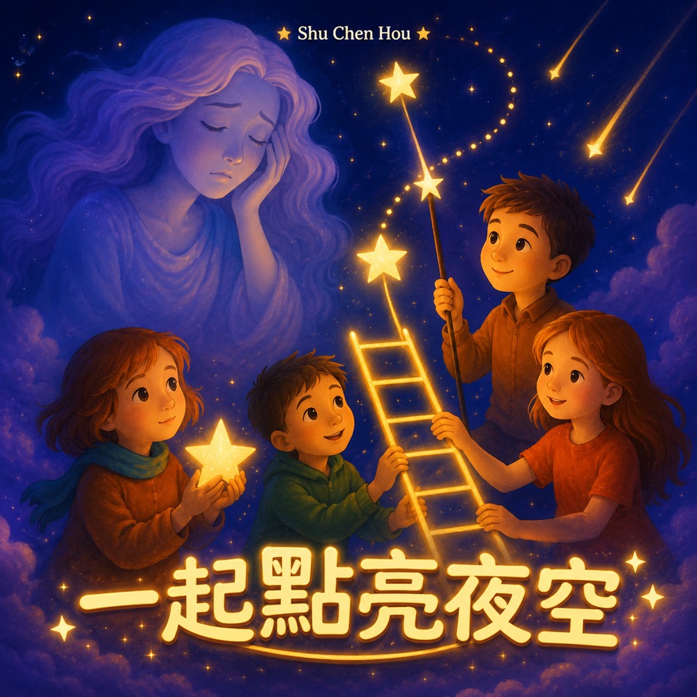 一起點亮夜空封面