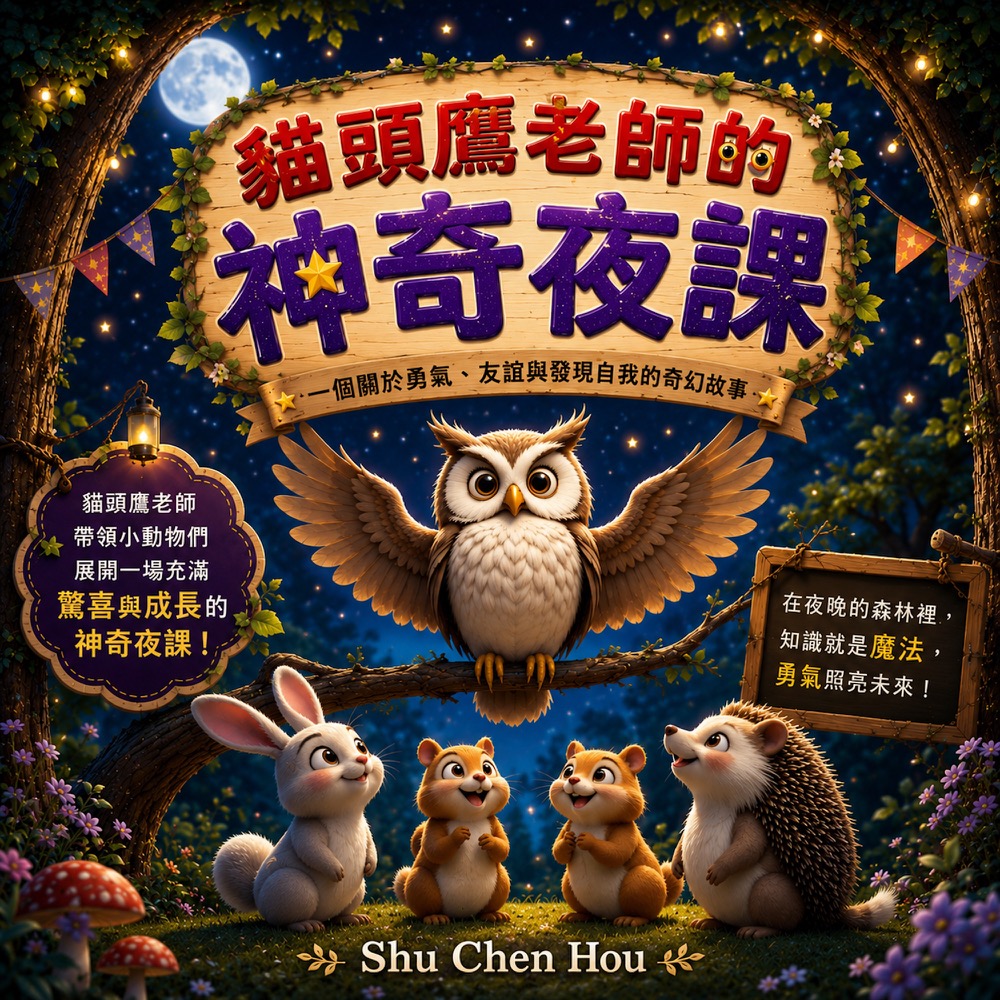 貓頭鷹老師的神奇夜課封面