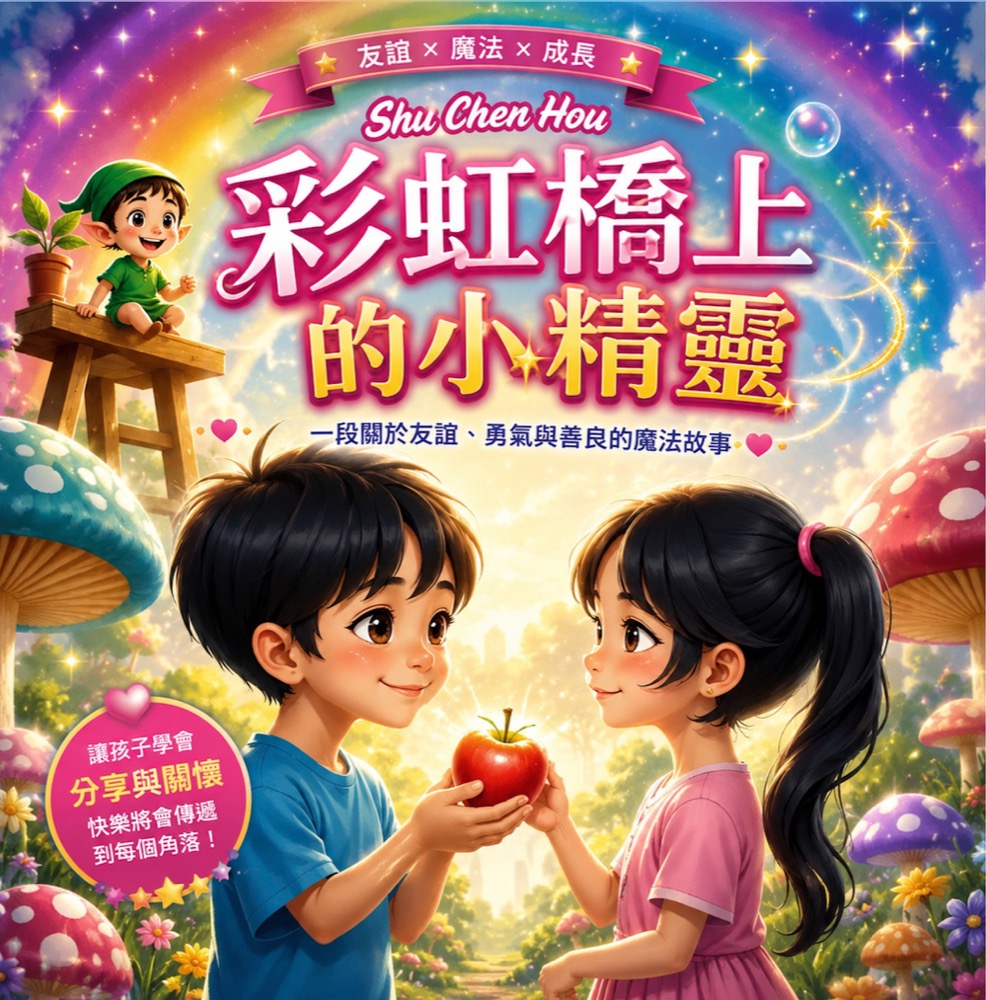 彩虹橋上的小精靈封面