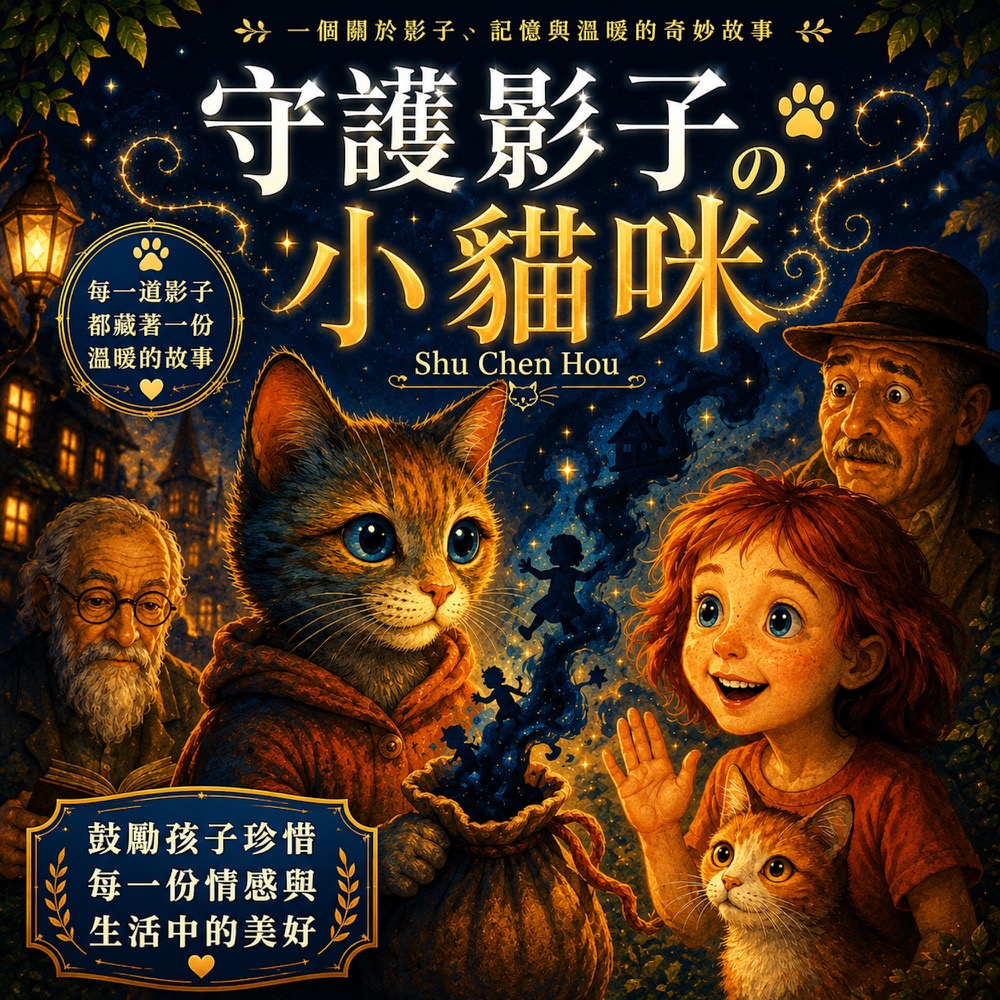 守護影子的小貓咪封面
