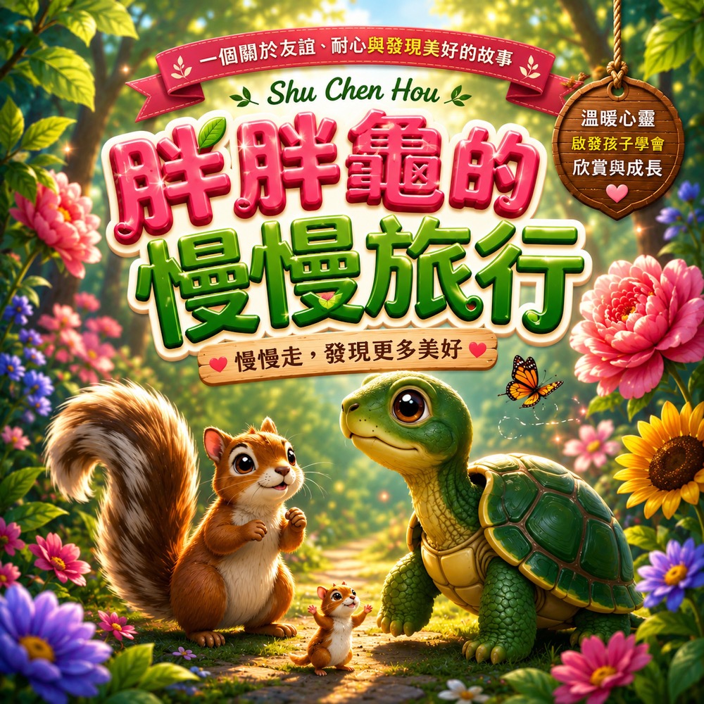 胖胖龜的慢慢旅行封面