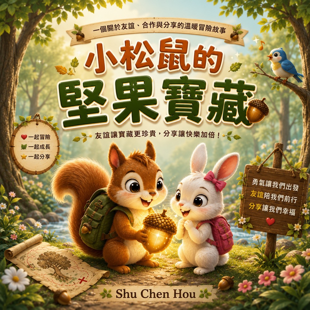小松鼠的堅果寶藏封面
