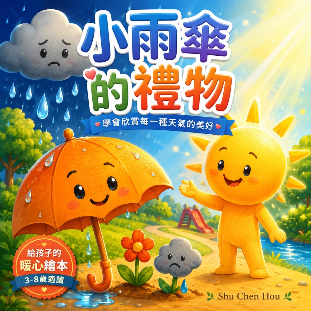 小雨傘的禮物封面