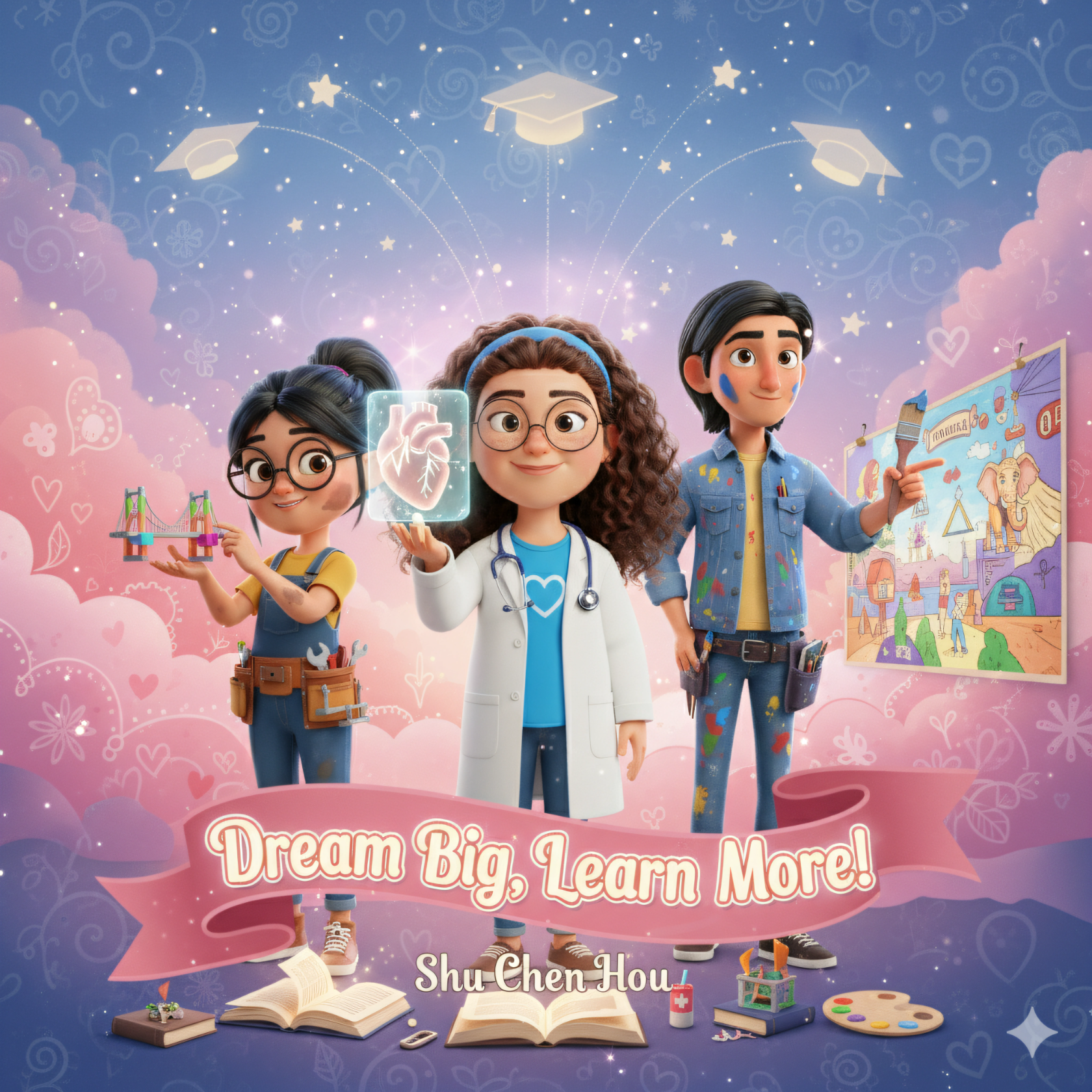 Dream Big, Learn More! 書封