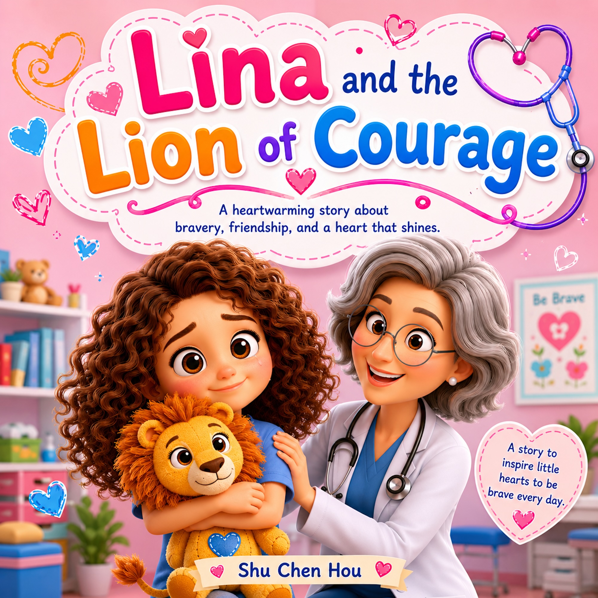 Lina and the Lion of Courage 書封